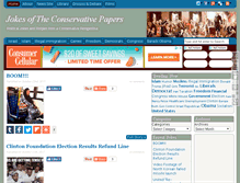 Tablet Screenshot of jokes.conservativepapers.com